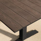 Gavelston 91" Outdoor Patio Aluminum Dining Table by Modway FredCo