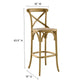 Gear Bar Stool by Modway FredCo