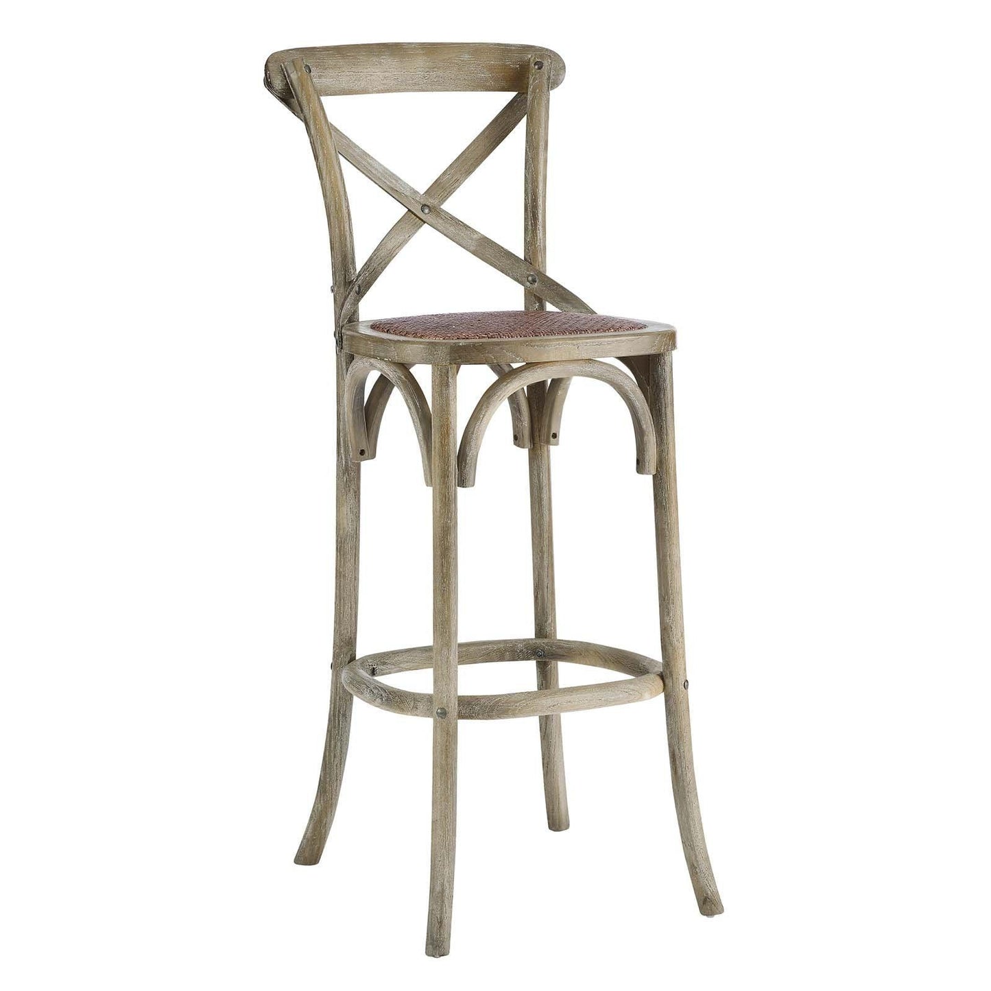 Gear Farmhouse Bar Stool, EEI-5668 FredCo