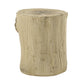 Gene Natural Brown Finish Fiber Concrete Accent Table FredCo