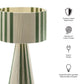 Gia Handwoven Cotton Thread Striped or Plain Table Lamp by Modway EEI-7262 FredCo