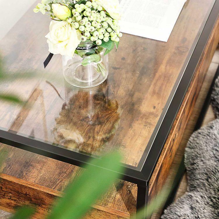 Glass Top Coffee Table FredCo
