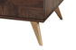 Graceland Mid-Century Modern Transitional Walnut Brown Finished Wood 2-Drawer Coffee Table FredCo