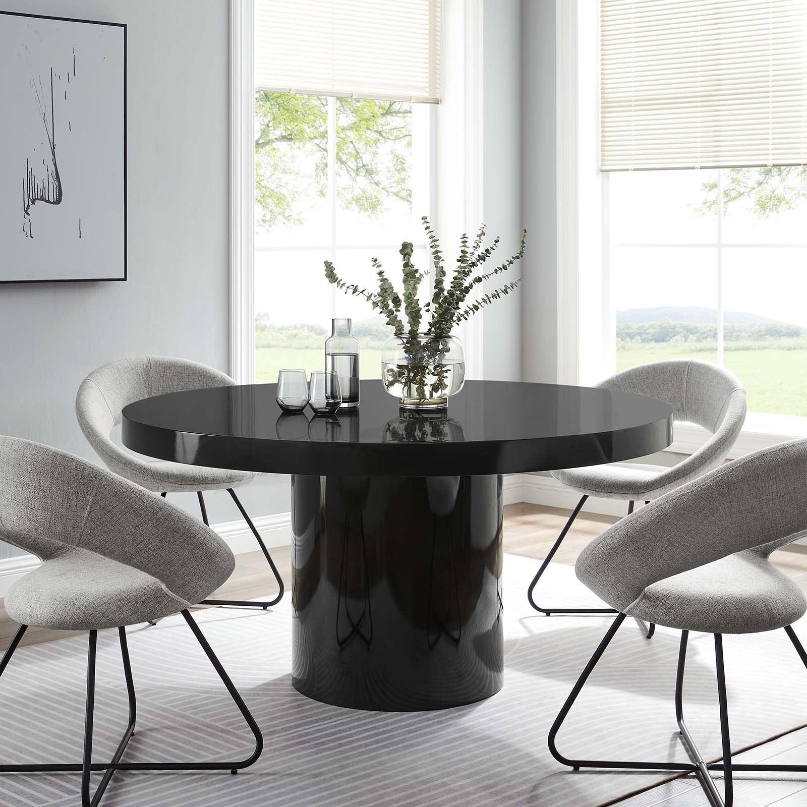 Gratify 60" Round Dining Table, EEI-4910 FredCo
