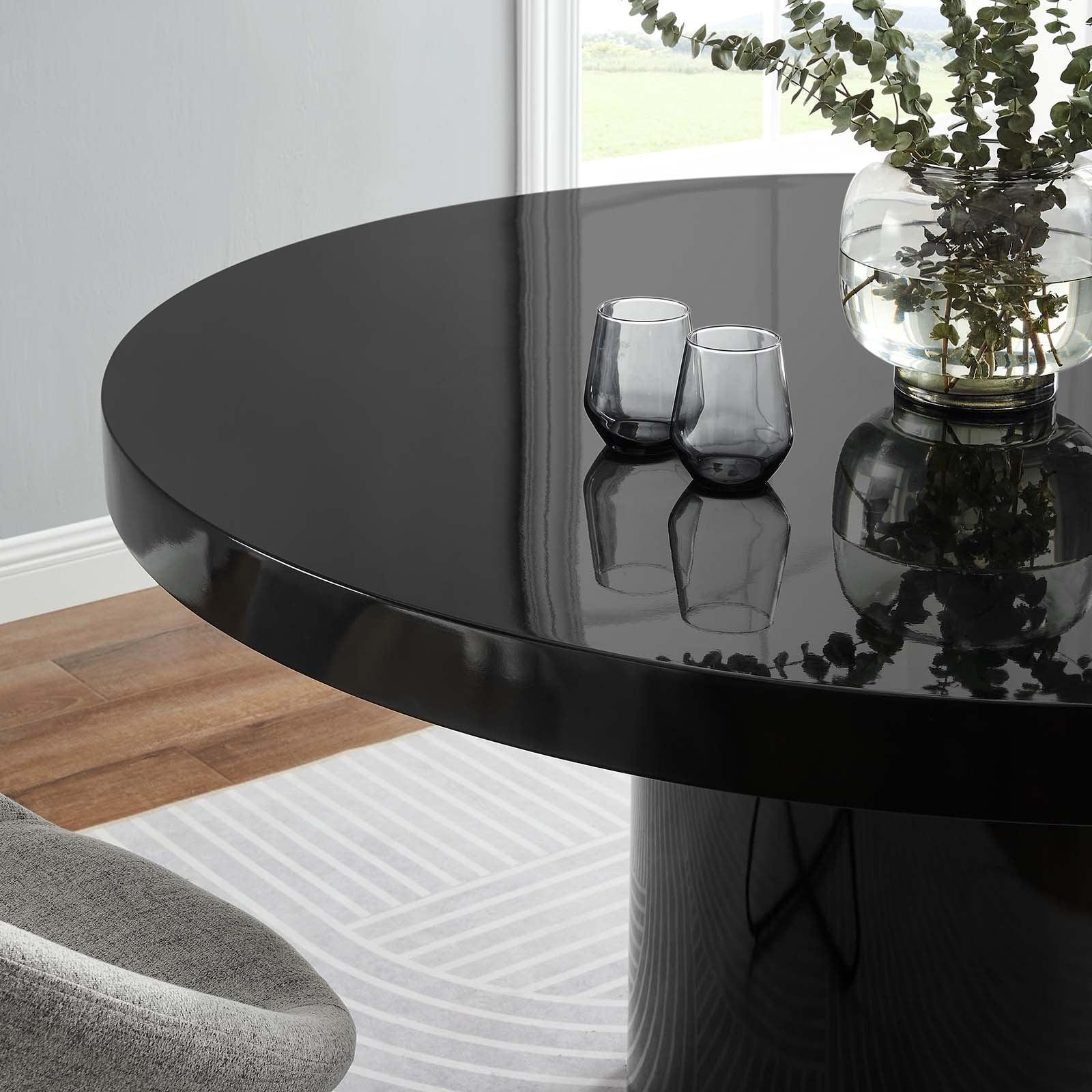 Gratify 60" Round Dining Table, EEI-4910 FredCo