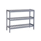 Gray Bamboo Shoe Rack FredCo