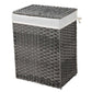 Gray Handwoven Laundry Basket FredCo