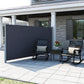 Gray Patio Side Awning FredCo