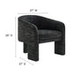 Greer Boucle Fabric Upholstered Accent Armchair by Modway EEI-7101 FredCo