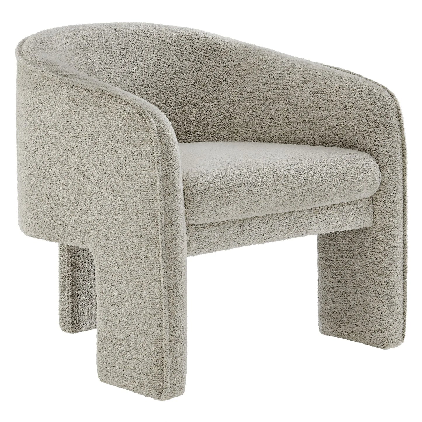 Greer Boucle Fabric Upholstered Accent Armchair by Modway EEI-7101 FredCo