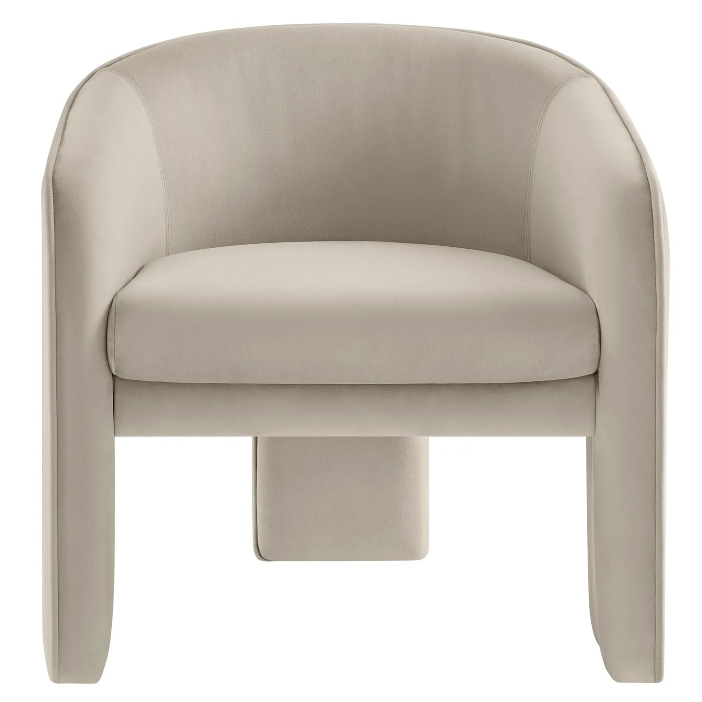 Greer Performance Velvet Upholstered Accent Armchair by Modway EEI-7102 FredCo