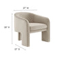 Greer Performance Velvet Upholstered Accent Armchair by Modway EEI-7102 FredCo