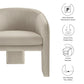 Greer Performance Velvet Upholstered Accent Armchair by Modway EEI-7102 FredCo