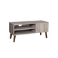 Greige Retro TV Stand FredCo