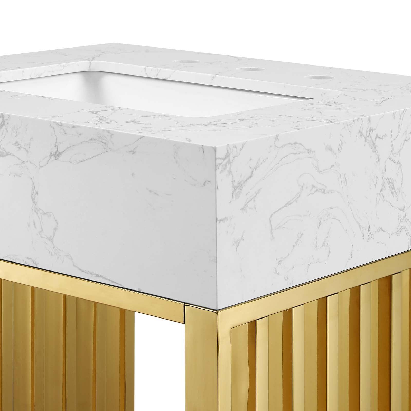 Gridiron 24" Bathroom Vanity, EEI-6103 FredCo