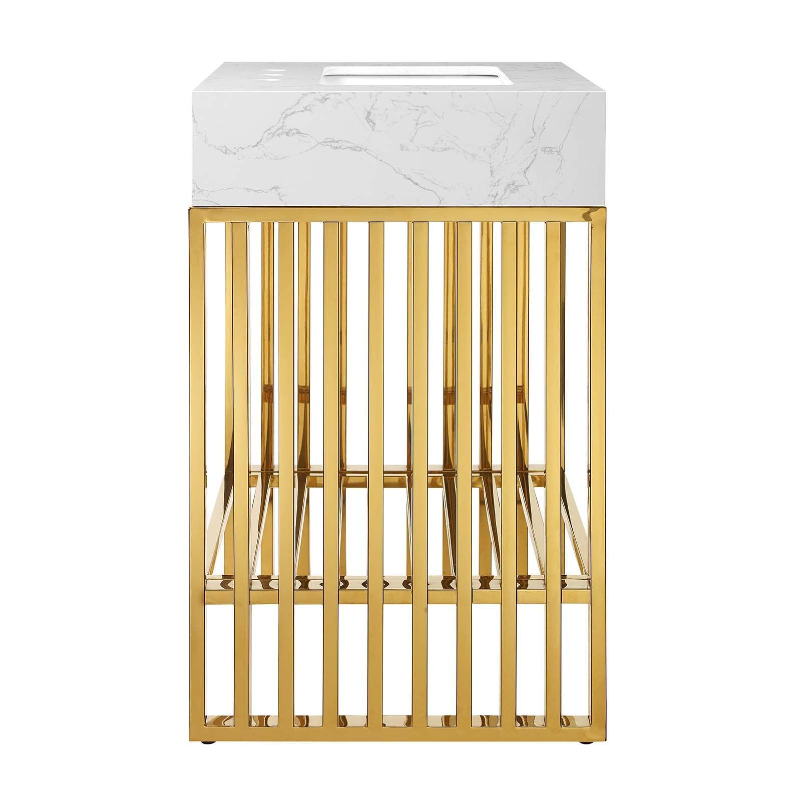 Gridiron 24" Bathroom Vanity, EEI-6103 FredCo