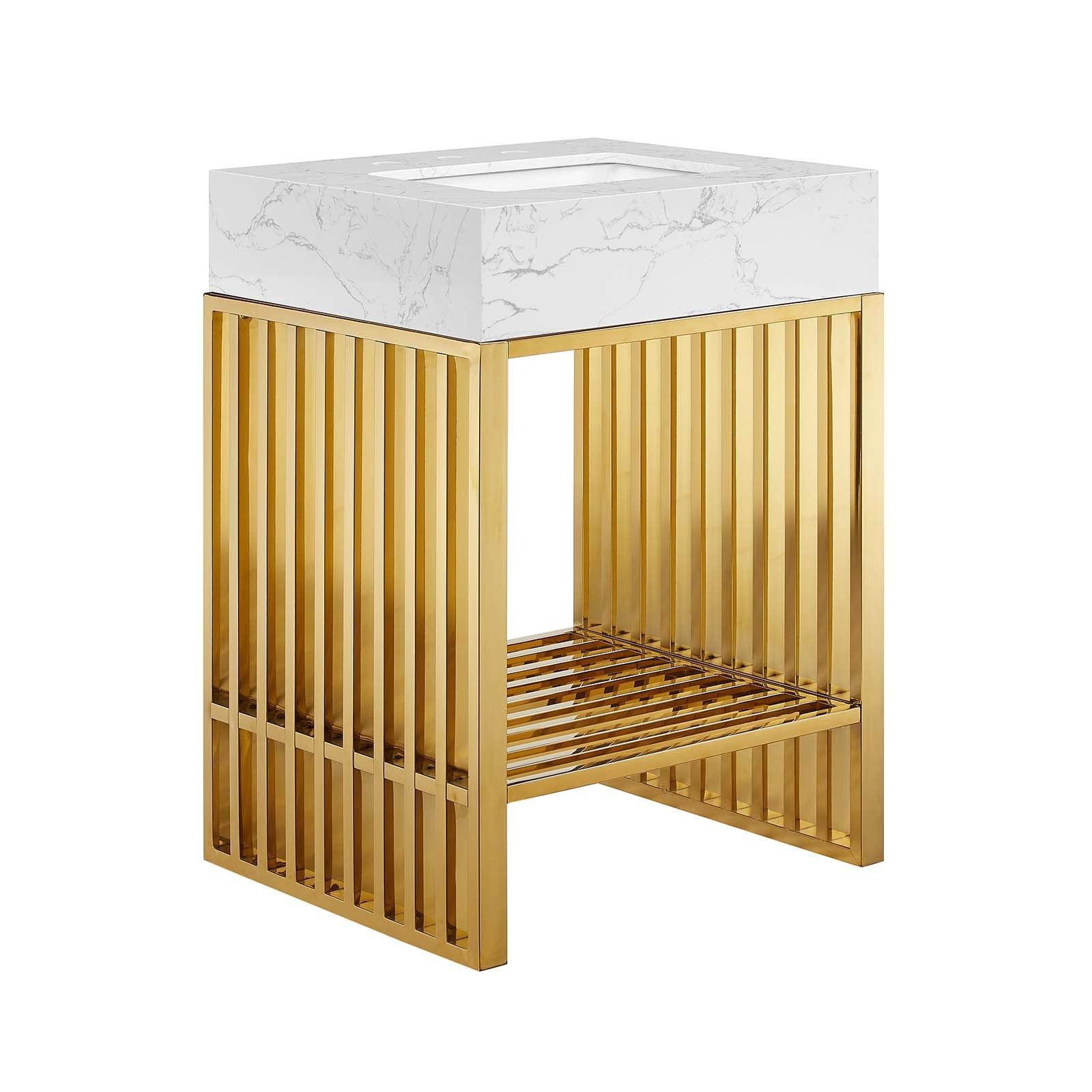 Gridiron 24" Bathroom Vanity, EEI-6103 FredCo