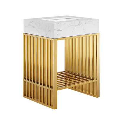 Gridiron 24" Bathroom Vanity, EEI-6103 FredCo