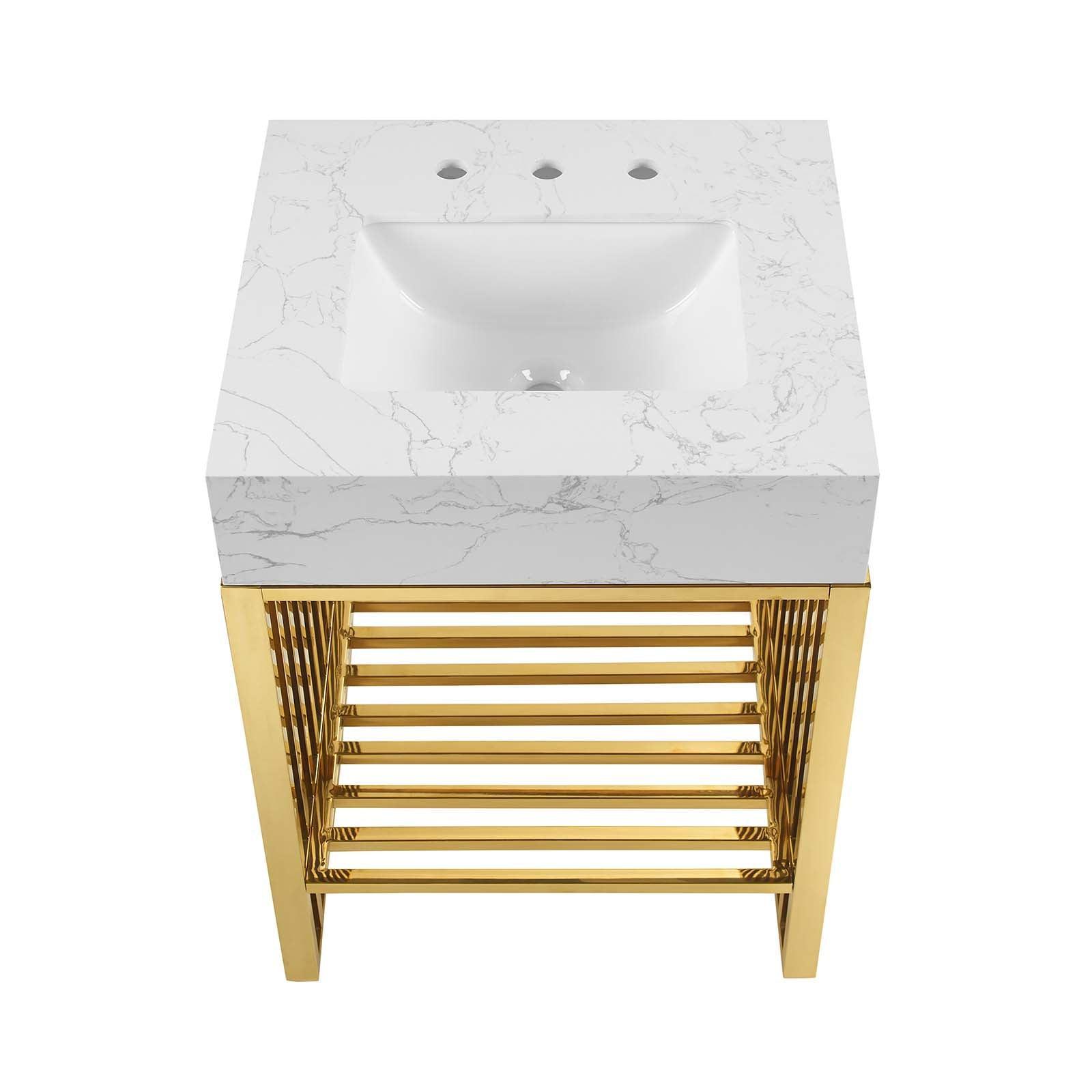 Gridiron 24" Bathroom Vanity, EEI-6103 FredCo