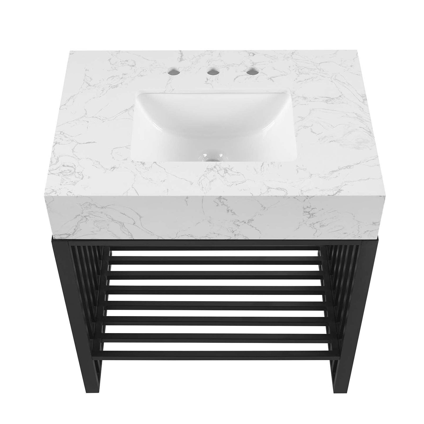 Gridiron 30" Bathroom Vanity, EEI-6106 FredCo