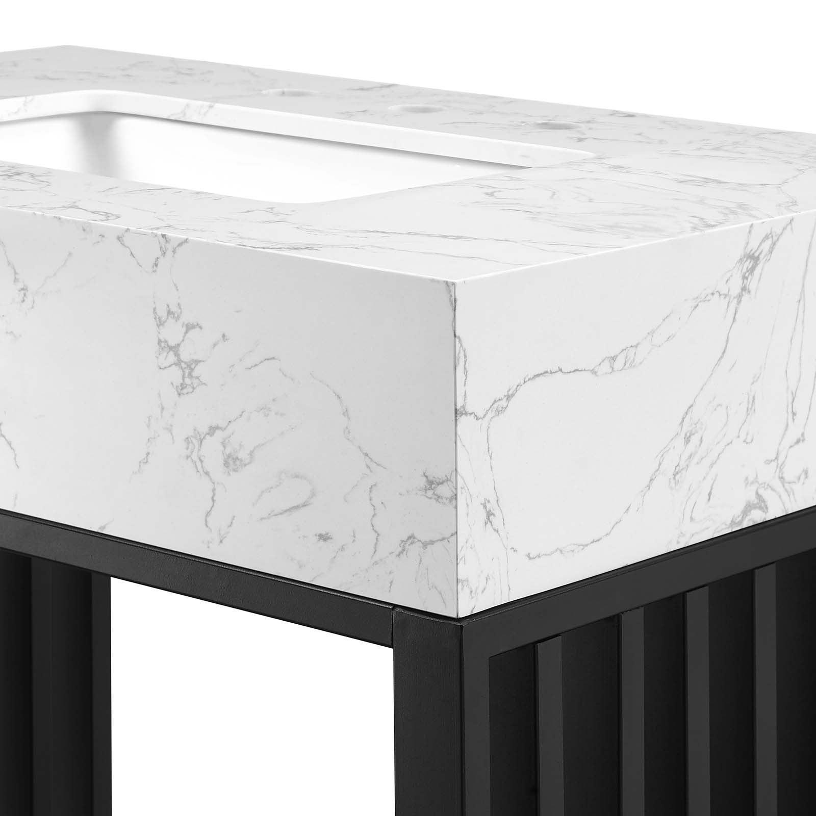 Gridiron 30" Bathroom Vanity, EEI-6106 FredCo