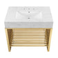Gridiron 36" Bathroom Vanity, EEI-6107 FredCo