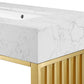 Gridiron 36" Bathroom Vanity, EEI-6107 FredCo