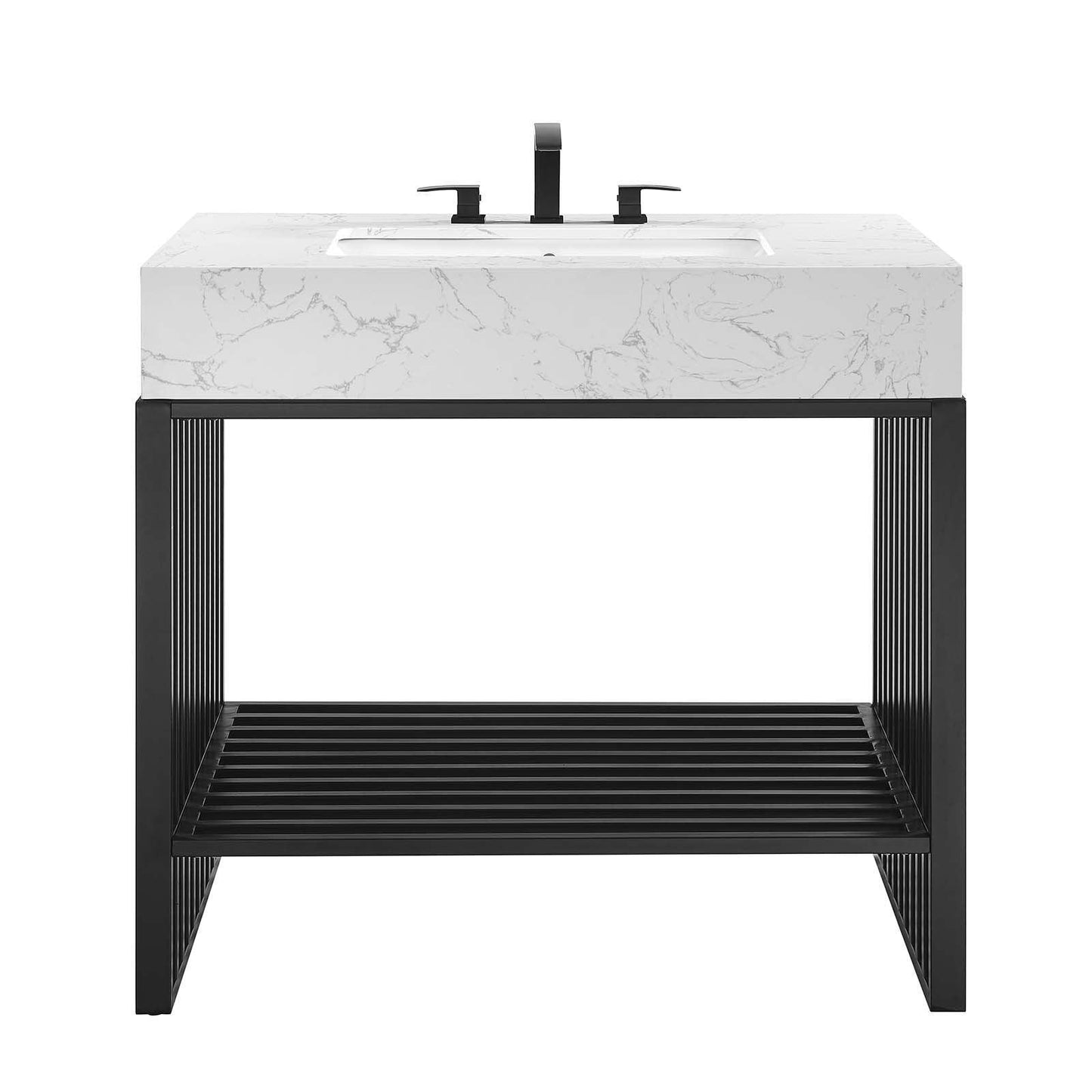 Gridiron 36" Bathroom Vanity, EEI-6108 FredCo