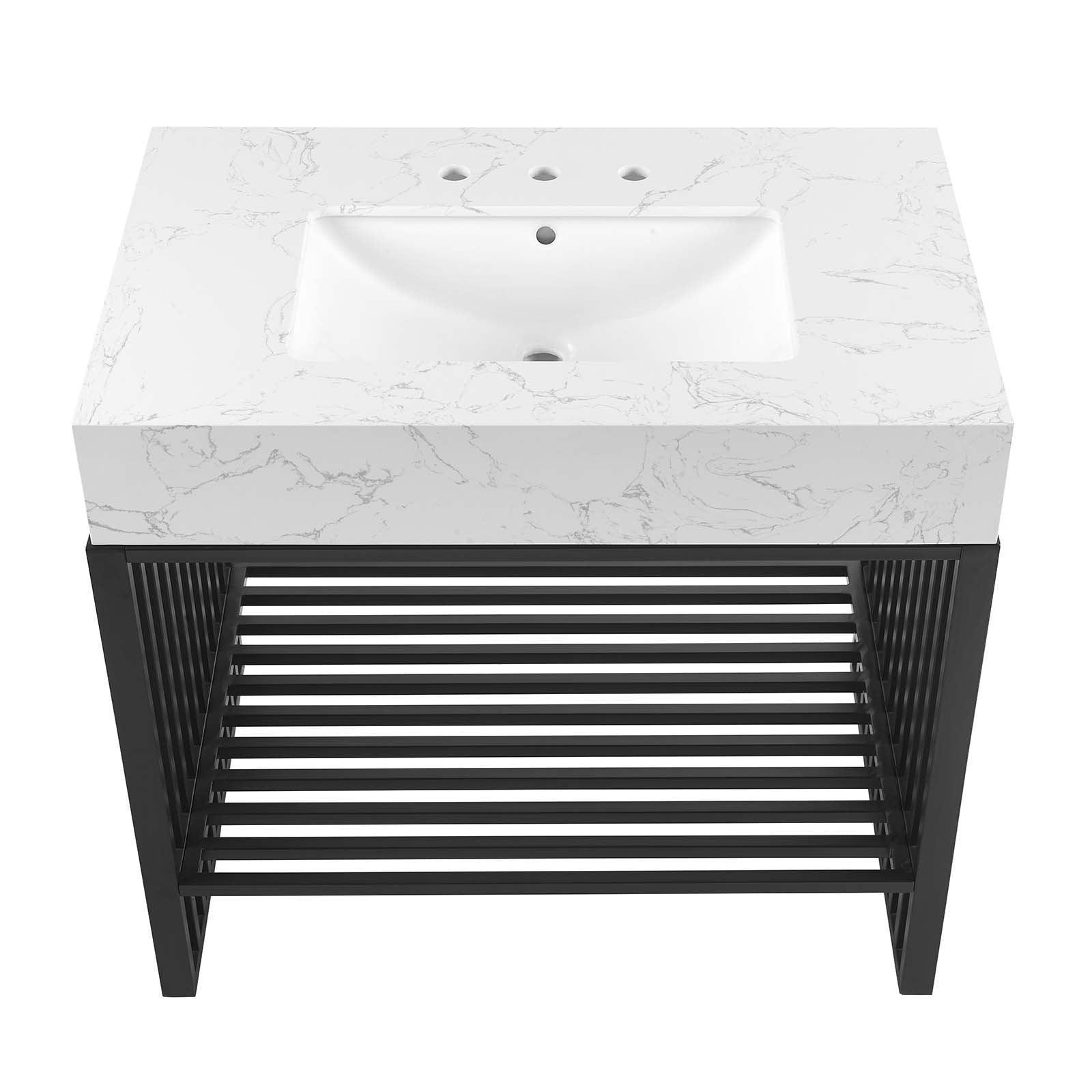 Gridiron 36" Bathroom Vanity, EEI-6108 FredCo