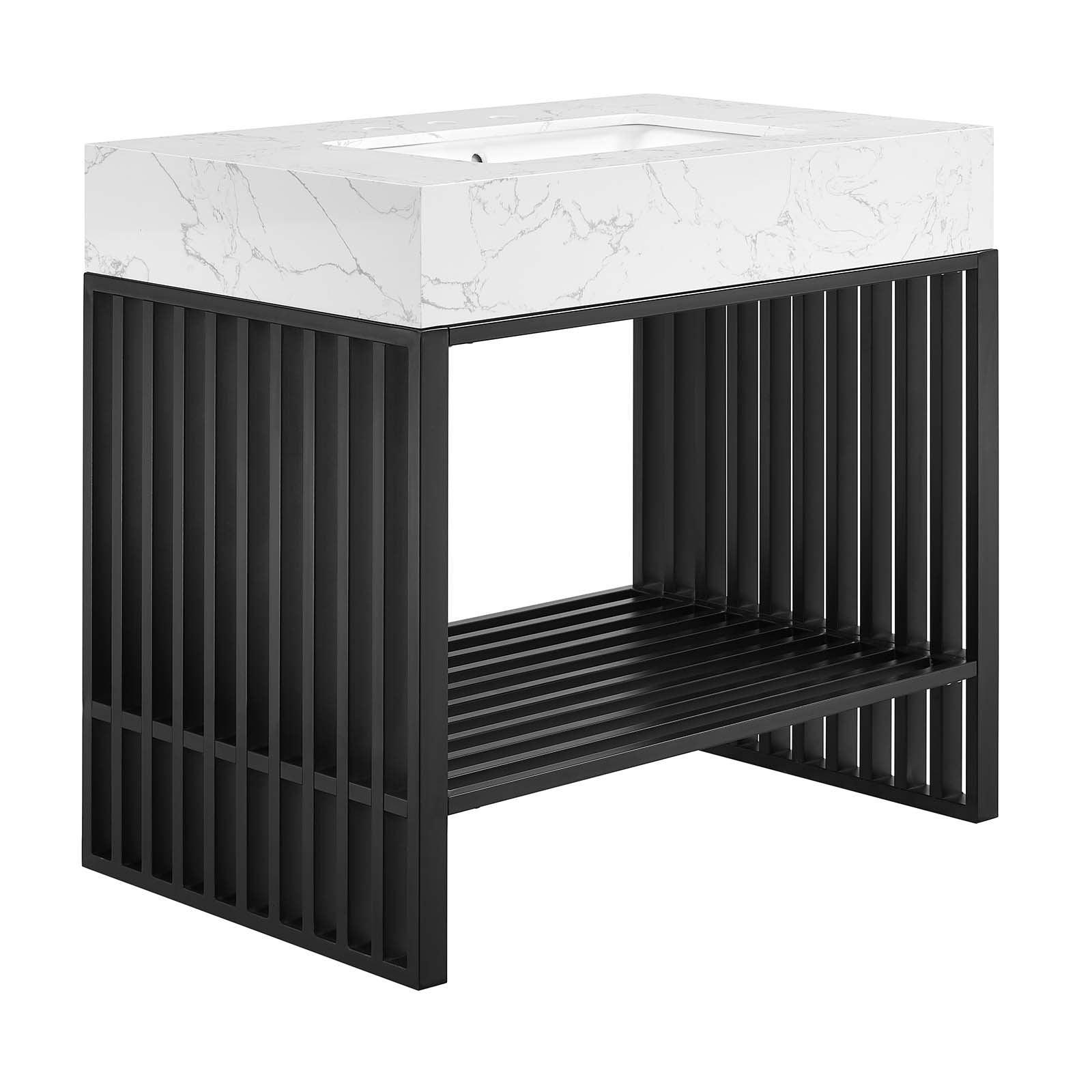 Gridiron 36" Bathroom Vanity, EEI-6108 FredCo