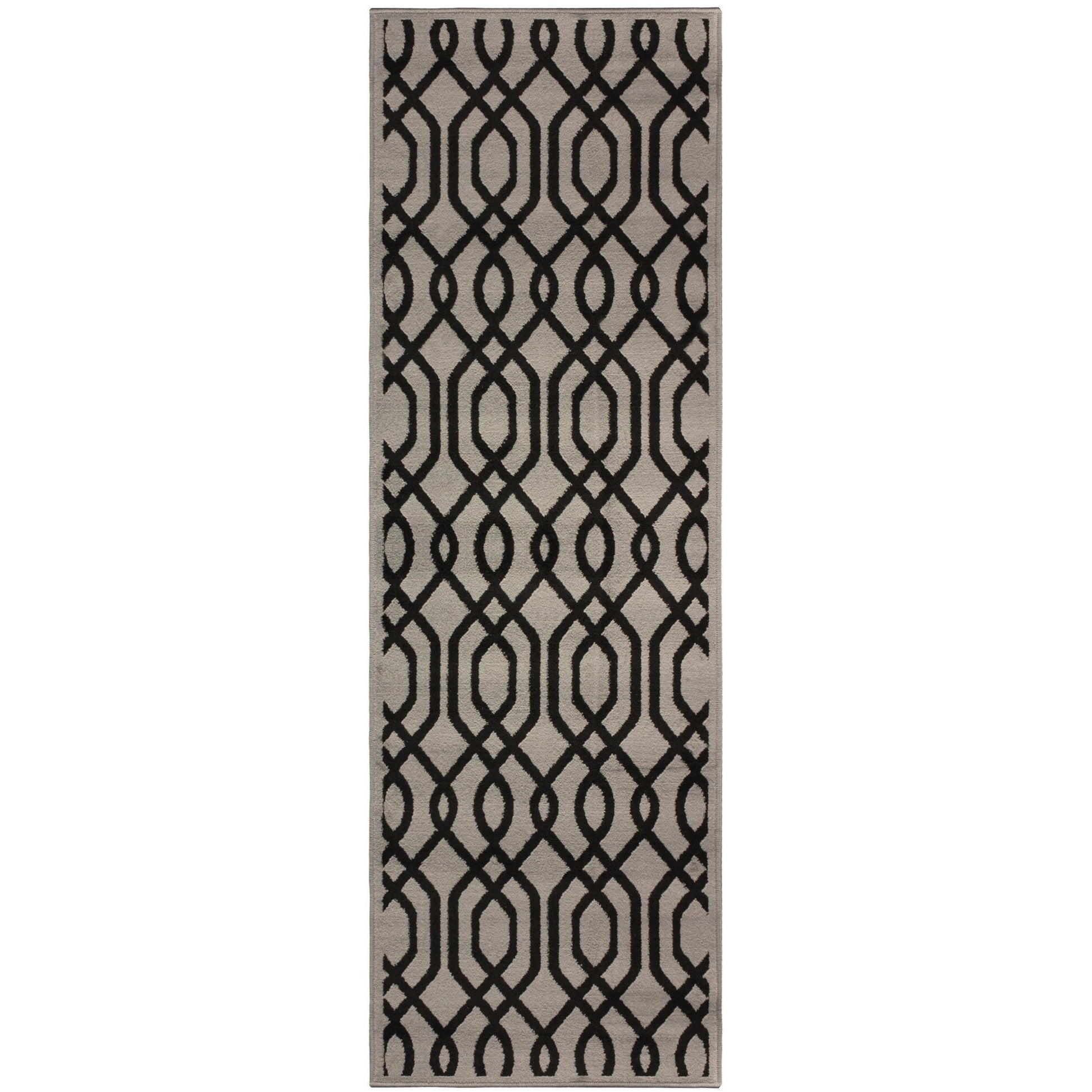 Gryffon Vintage Lattice Geometric Rug FredCo