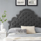 Gwyneth Tufted Performance Velvet Twin Platform Bed, MOD-6756 FredCo