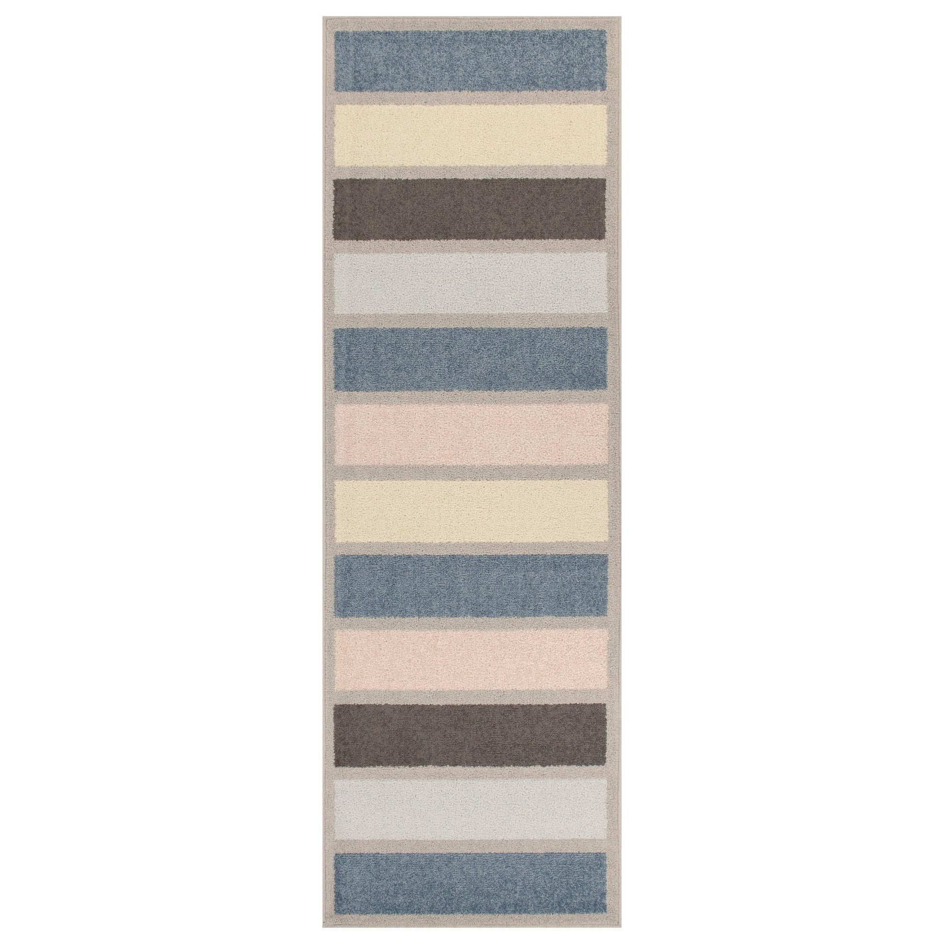 Gypsy Modern Pastel Stripes Rug FredCo