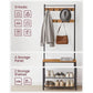 Hall Tree with Shoe Storage Bench FredCo