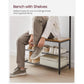 Hall Tree with Shoe Storage Bench FredCo