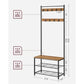 Hall Tree with Shoe Storage Bench FredCo