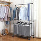 Hanging Bar Laundry Cart FredCo