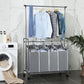 Hanging Bar Laundry Cart FredCo