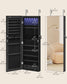 Hanging Jewelry Cabinet with LED Lights FredCo
