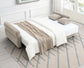 Haran Beige Fabric Pull-out Sleeper with Storage FredCo