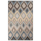 Harlequinn Contemporary Ikat Diamond Design Rug FredCo