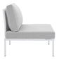 Harmony 10-Piece Sunbrella Outdoor Patio Aluminum Sectional Sofa Set, EEI-4952 FredCo