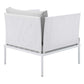 Harmony 3-Piece Sunbrella Outdoor Patio Aluminum Seating Set, EEI-4686 FredCo