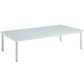 Harmony 4-Piece Sunbrella Outdoor Patio Aluminum Seating Set, EEI-4690 FredCo