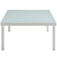 Harmony 4-Piece Sunbrella Outdoor Patio Aluminum Seating Set, EEI-4690 FredCo