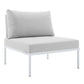 Harmony 4-Piece Sunbrella Outdoor Patio Aluminum Seating Set, EEI-4690 FredCo