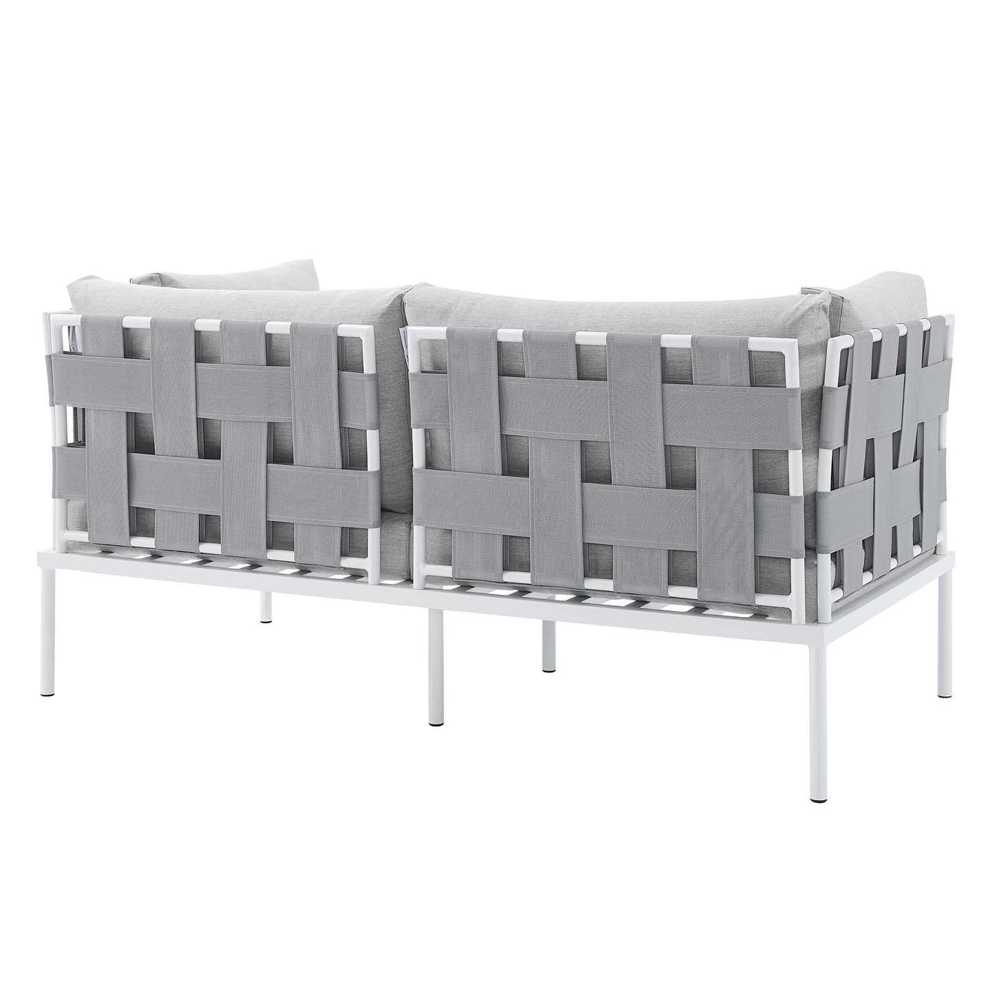 Harmony 5-Piece Sunbrella Outdoor Patio Aluminum Furniture Set, EEI-4925 FredCo