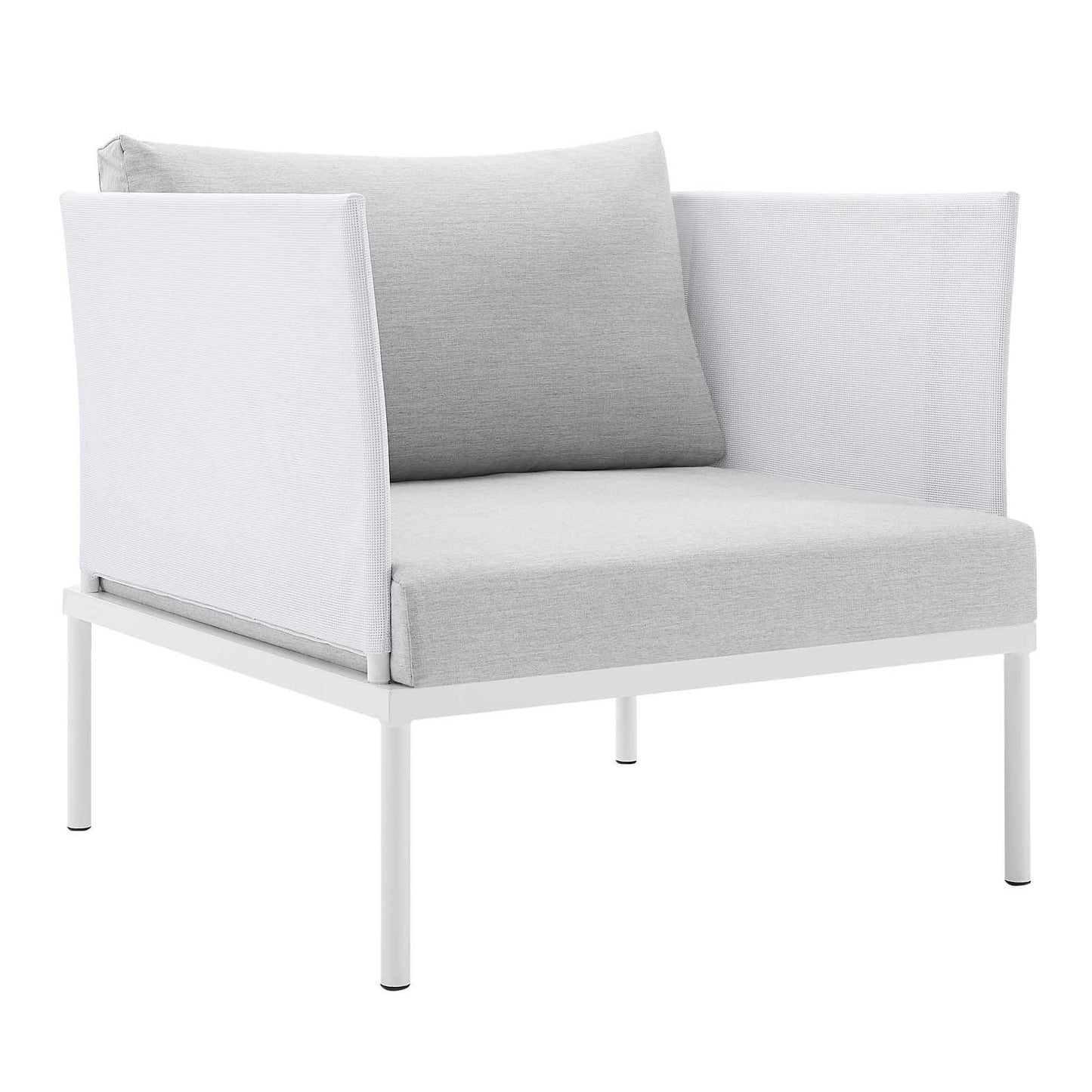 Harmony 7-Piece Sunbrella Outdoor Patio Aluminum Sectional Sofa Set, EEI-4936 FredCo