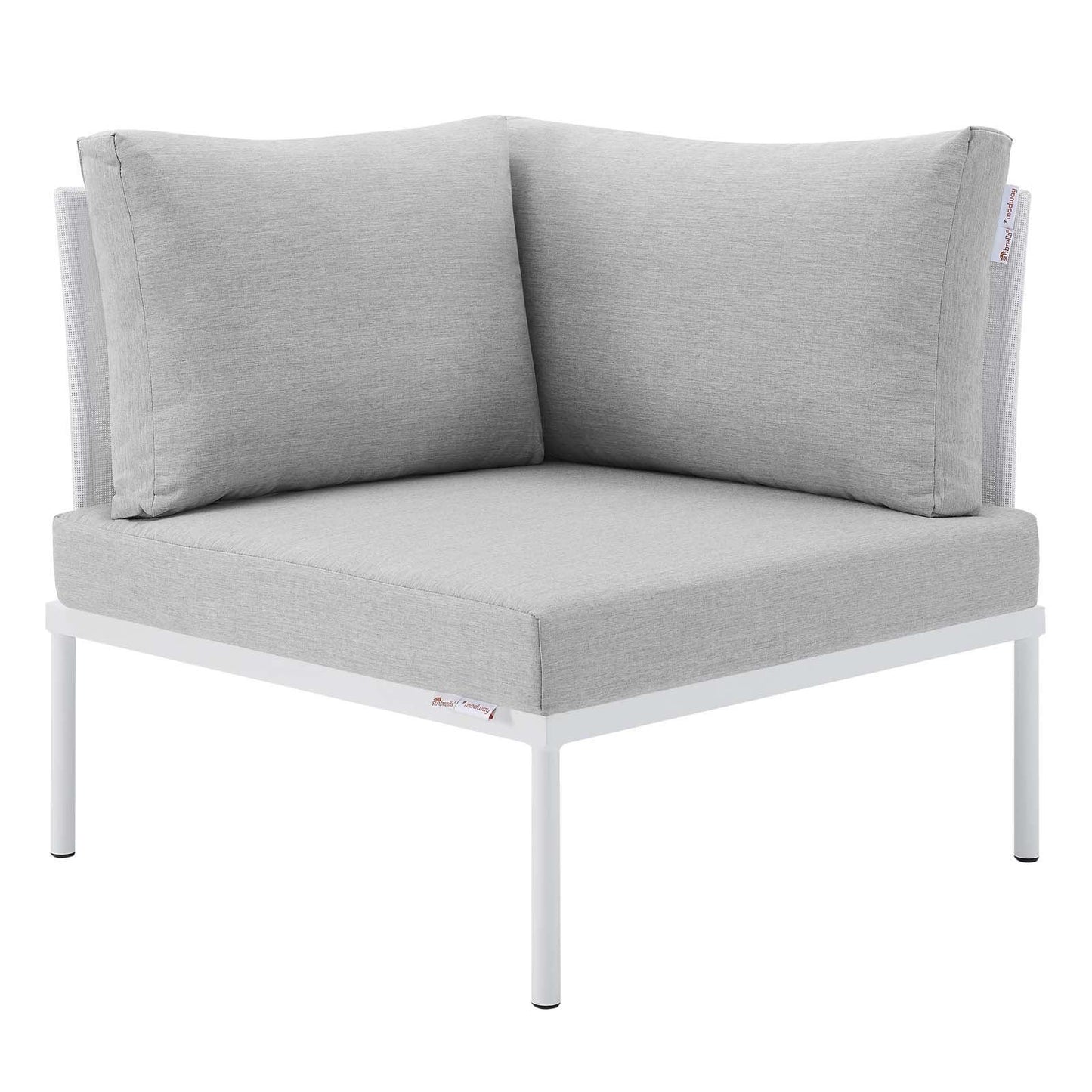 Harmony 8-Piece Sunbrella Outdoor Patio Aluminum Sectional Sofa Set, EEI-4944 FredCo
