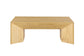 Harold Natural Oak Finish Coffee Table FredCo